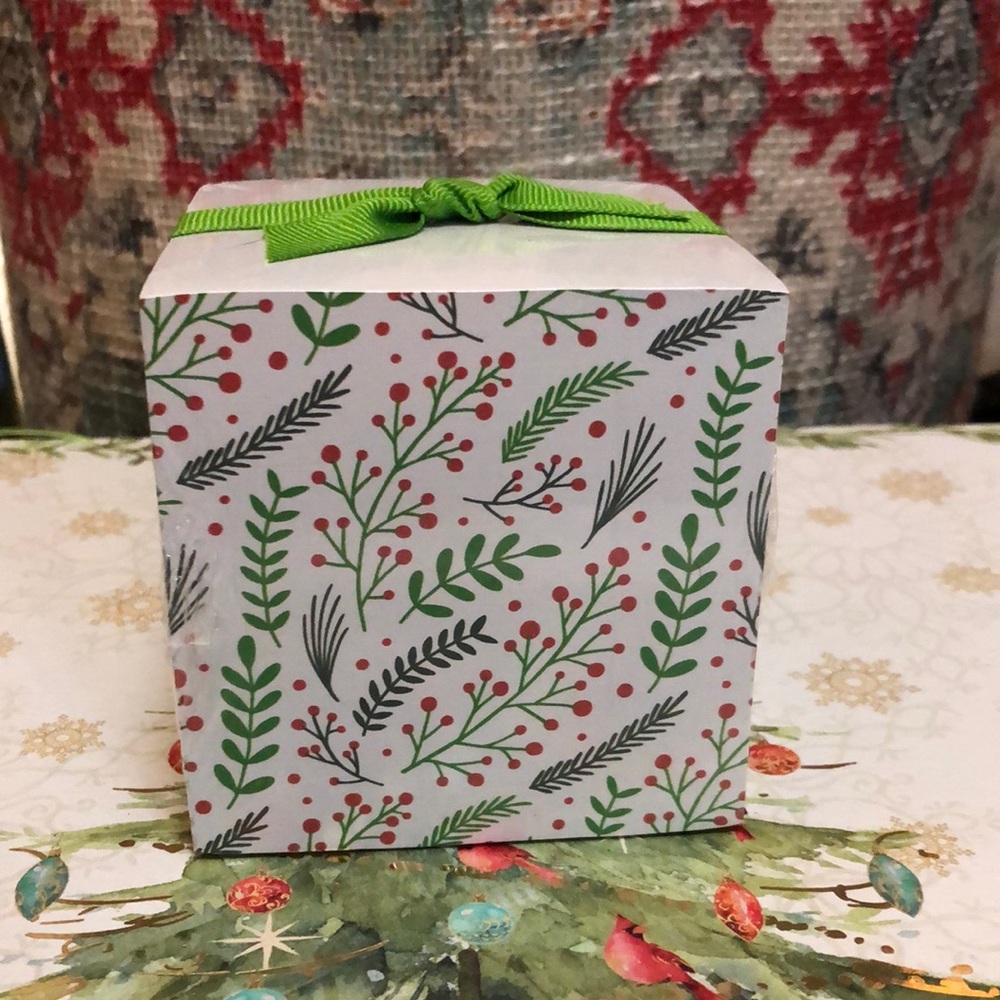 Holiday Notepad Sticky Cube - New